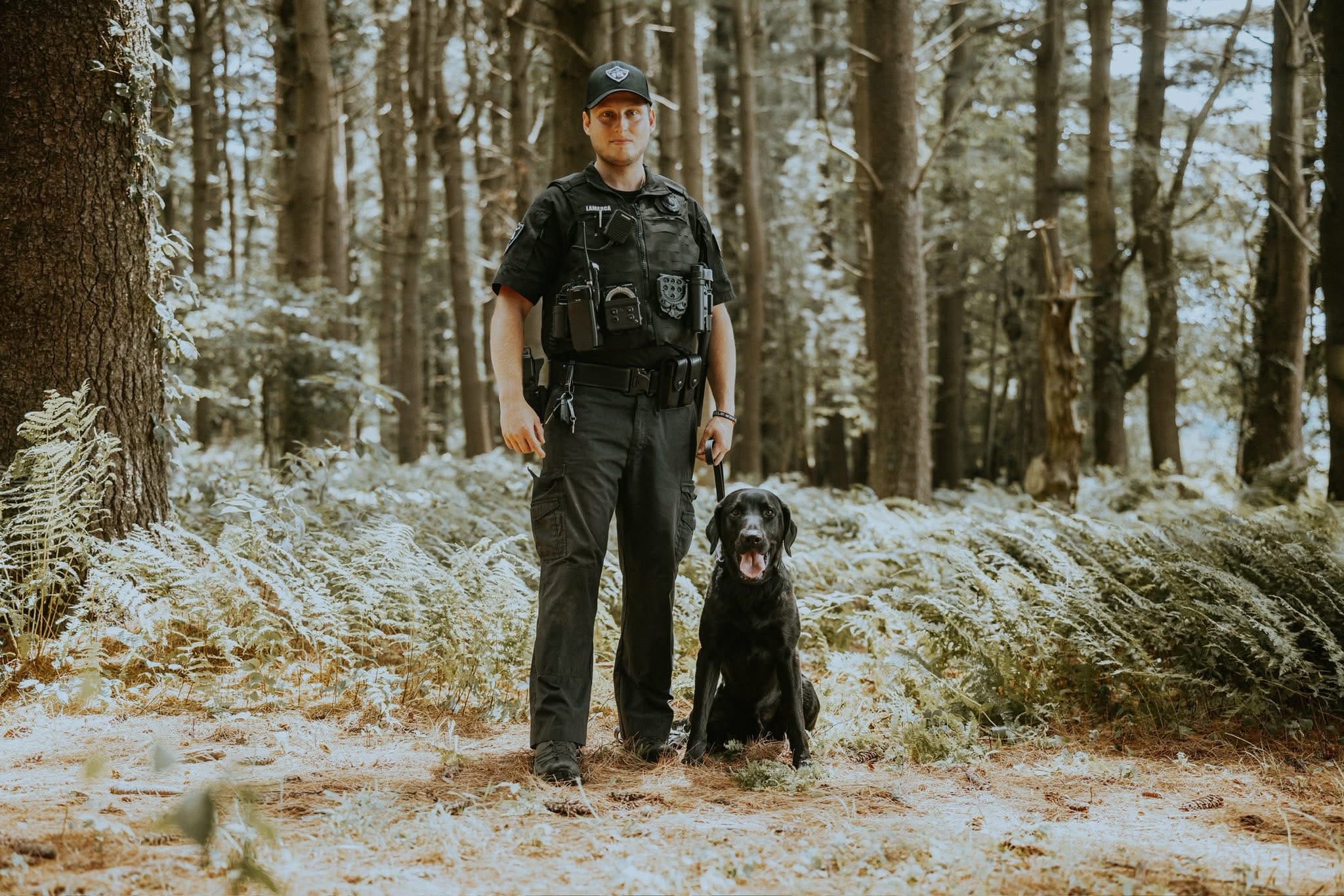 K9 Cassius and Officer Joe LaMarca